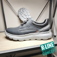 R-line en cuir gris